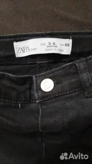 Джинсы zara новые