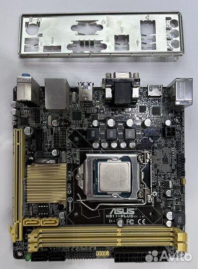 Материнская плата asus H81i-plus mini-itx 1150