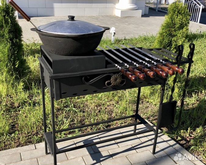 Мангал кованный