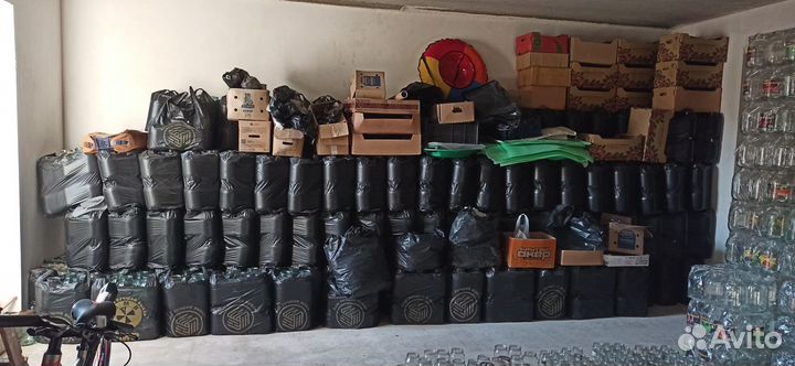 Банки Б/У от 0.25л до 20л много от