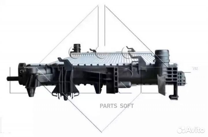 NRF 54202 Радиатор системы охлаждения двигателей в