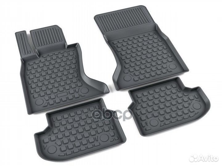 Коврики салона полиуретан черный BMW 5 седан, у