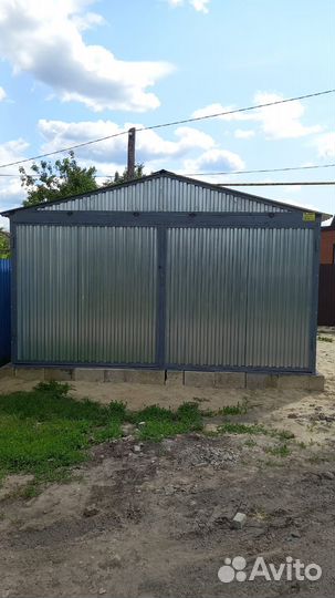 Гараж Ракушка из металлопрофиля