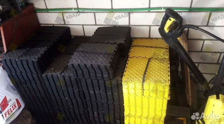 Плитка пвх для гаража