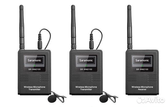 Радиосистема Saramonic SR-WM2100 (TX+TX+RX)