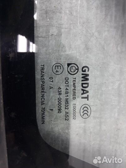 Стекло двери заднее правое Chevrolet Lacetti J200