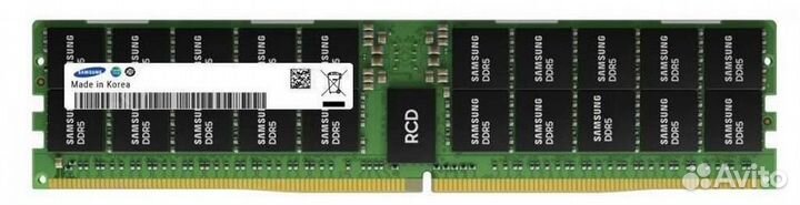 Модуль памяти 64GB DDR5-4800 M321R8GA0BB0-CQK samsung