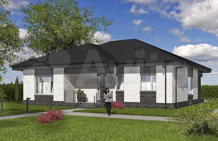 Дом 99 м² на участке 8 сот.