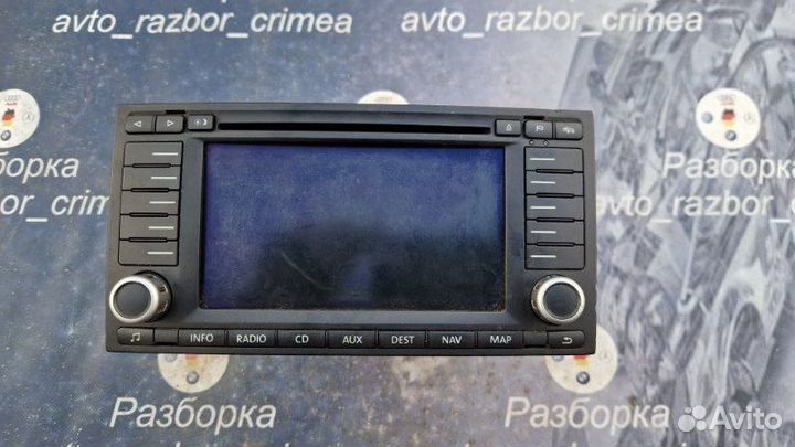 Магнитола Volkswagen Touareg GP BKS 2007