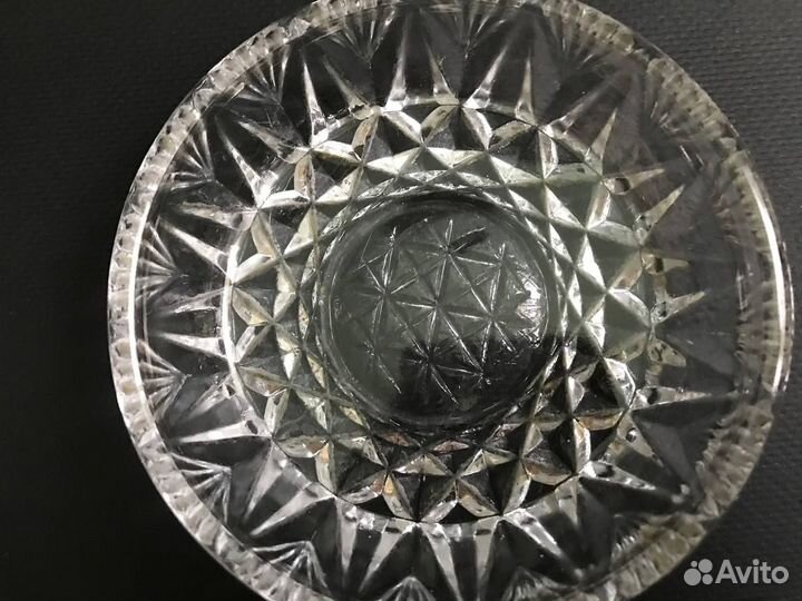 Хрустальная розетка СССР