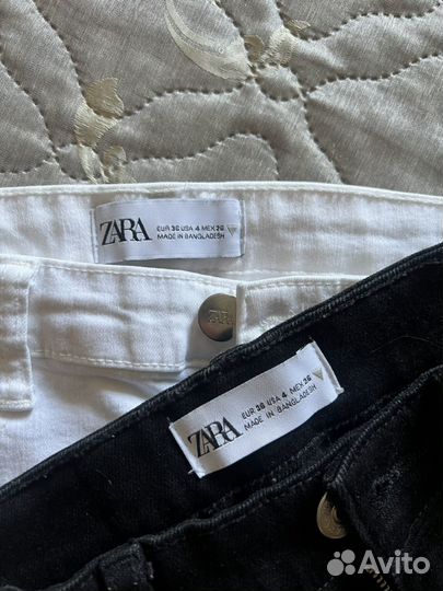 Джинсы zara skinny