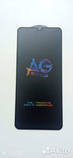 Бронестекло матовое redmi9