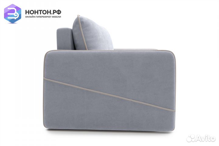 Диван еврокнижка Энерджи серый