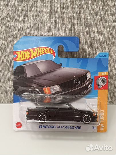 Hot Wheels Mercedes-Benz 560 SEC AMG