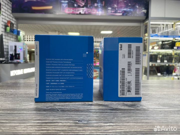 Процессор Intel Core i5-11400F, BOX