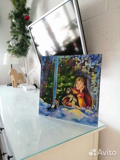 Картина маслом / новогодняя ночь