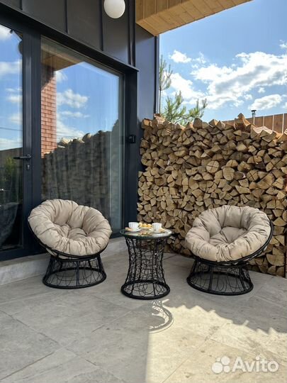 Садовая мебель из ротанга Папасан