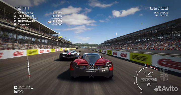 Игра Grid Autosport (xbox360) Полностью на русском