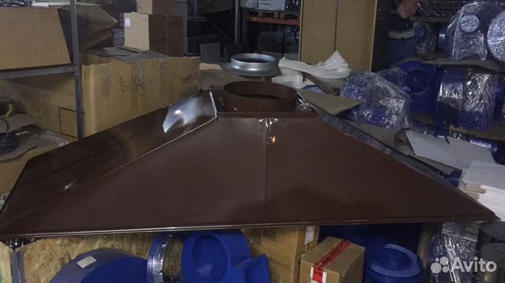 Вытяжной зонт для тандыра, круглый зонт, покраска