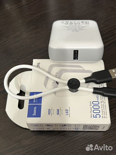 Powerbank повербанк hoco j96 5000 ma акб