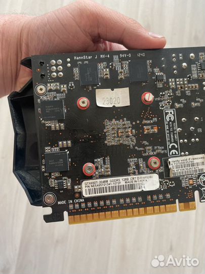 Видеокарта GTX 650TI 2gb