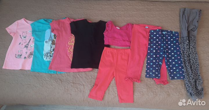 Одежда пакетом для девочки 104-110