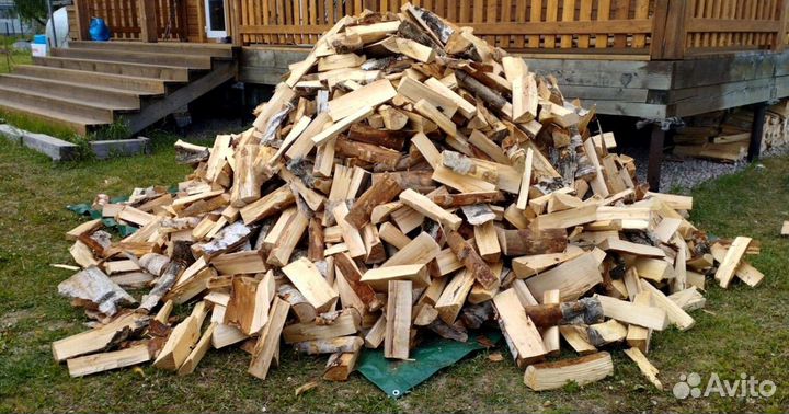 Дрова сухие в укладку