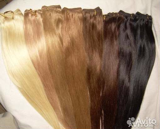 Накладные пряди на заколках и парики