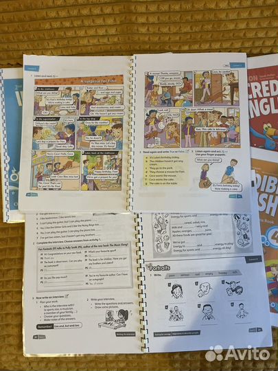 Учебник и тетрадь Incredible english 1, 2, 3, 4