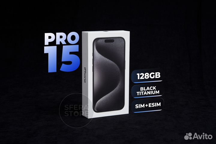 iPhone 15 Pro, 128 ГБ