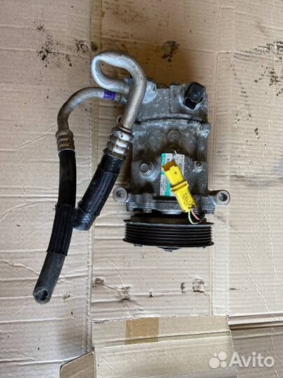 Компрессор кондиционера peugeot 308