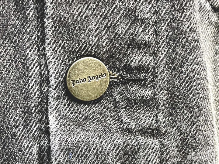 Куртка джинсовая Palm Angels Bear Black