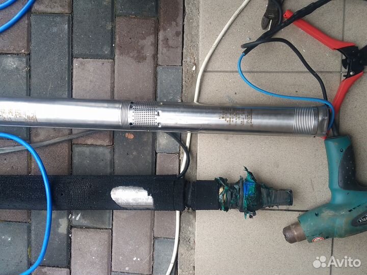 Ремонт скважин очистка чистка замена насоса кессон
