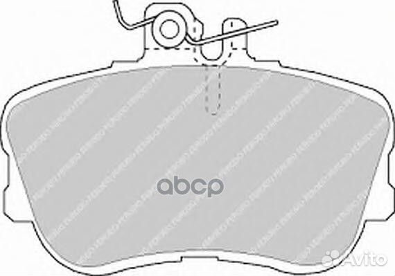 Колодки тормозные к-кт ferodo FSL854 Ferodo