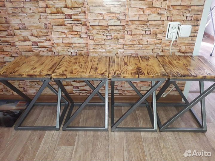 Мебель лофт стол стулья