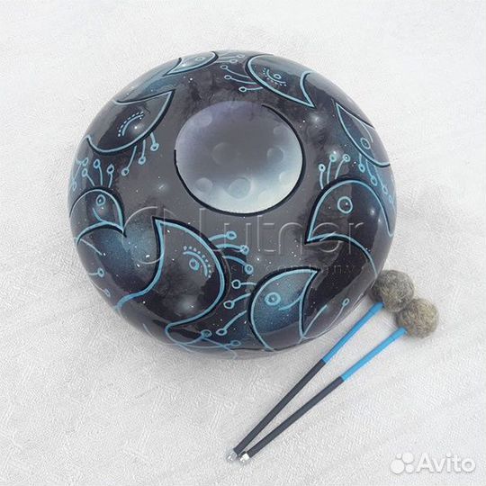 PNG-22PG Глюкофон «Созвездие птиц» 22см