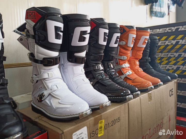 Gaerne GX-1 шарнирные мотоботы для эндуро и кросс