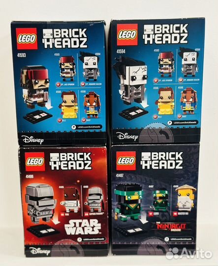 Lego BrickHeadz коллекционные наборы