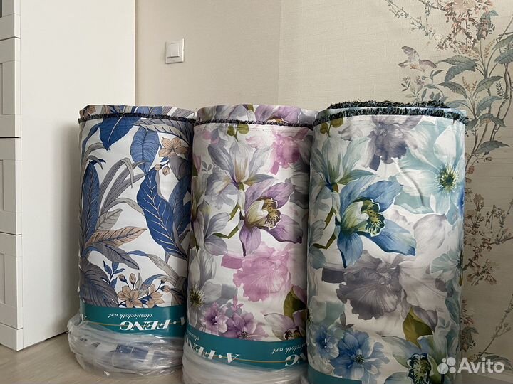 Новая ткань портьерная блэкаут