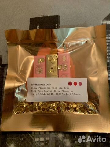 Pat mcgrath помада набор матовых помад для губ