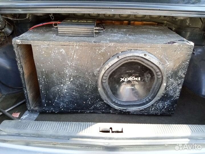 Сабвуфер, короб, моноблок