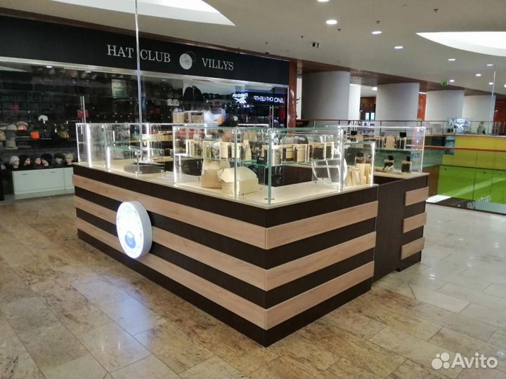 Островок для продажи чая или кофе