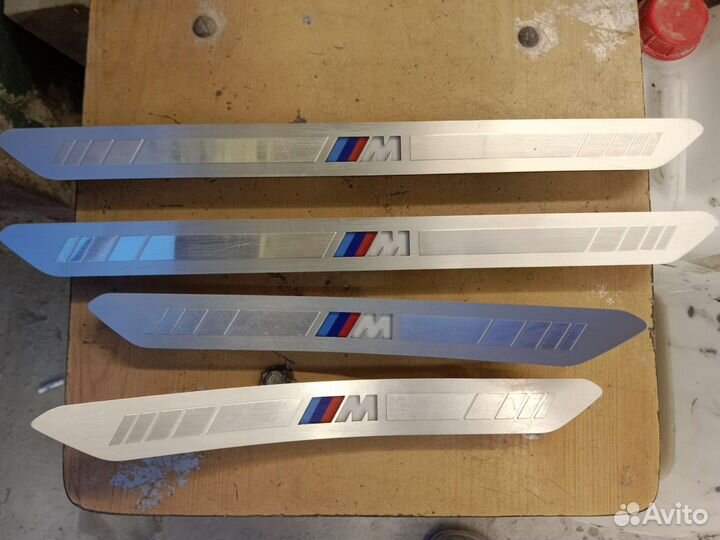 Накладки на пороги bmw x5 g05 m