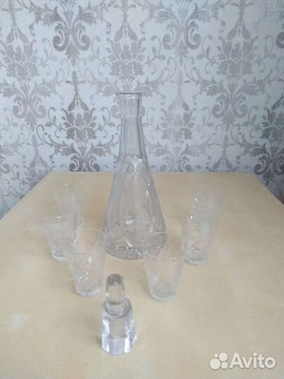 Графин хрустальный СССР