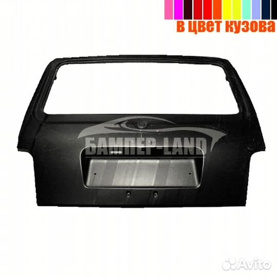 Крышка багажника Лада 4х4 новый любой цвет