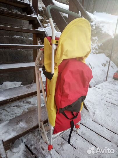 Коляска санки