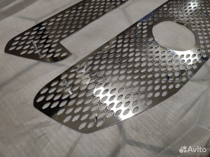 Накладки на решетки SsangYong Actyon 2010+