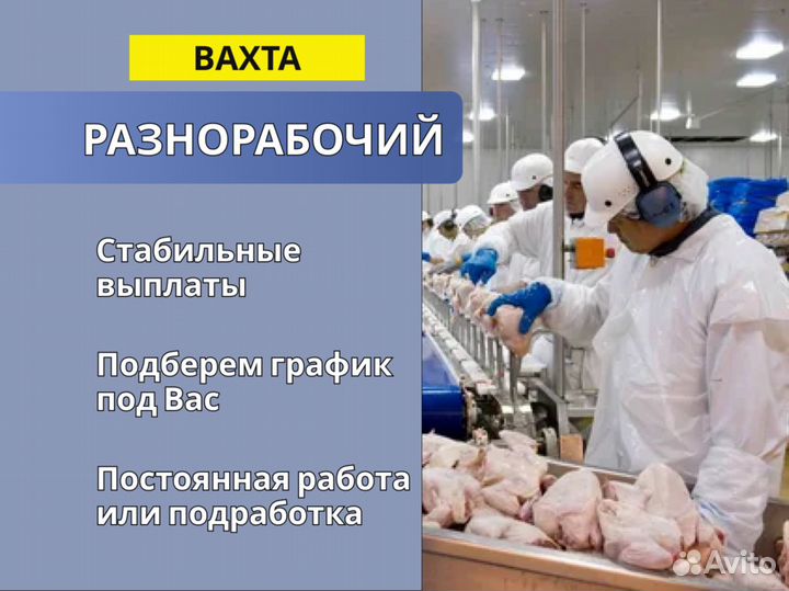 Разнорабочий. Вахта