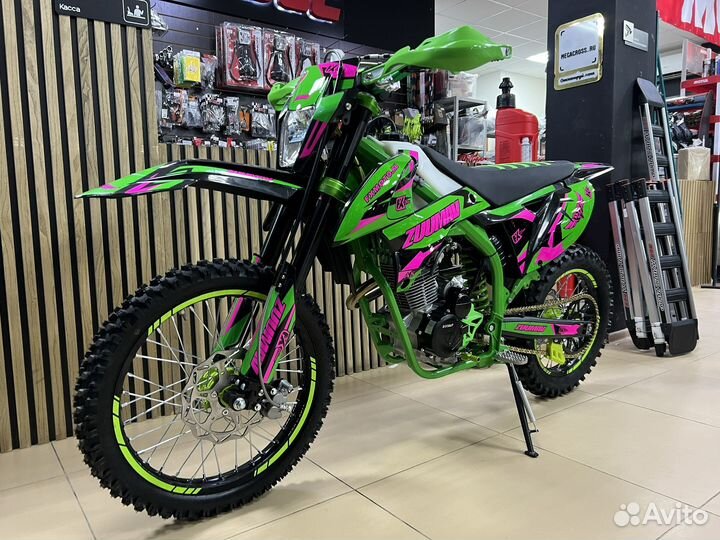 Мотоцикл эндуро Zuumav A5 250 19/16 green