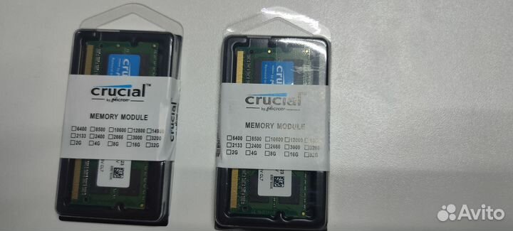 Оперативная память crucial DDR3 4GB 1066MHz 1.5V